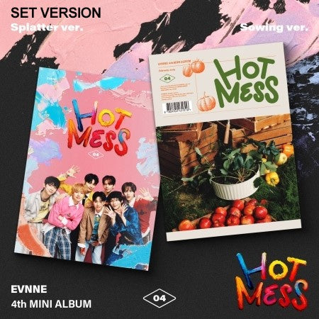 [SET] EVNNE 4th Mini Album - HOT MESS (SET Ver.) 2CD + 2Poster_169374.jpg