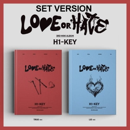 [SET] H1-KEY 3rd Mini Album - LOVE or HATE (SET Ver.) 2CD_159272.jpg