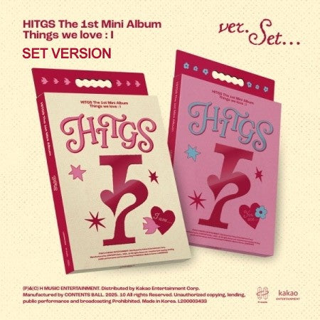 [SET] HITGS 1st Mini Album - Things we love : I (SET Ver.) 2CD_180014.jpg