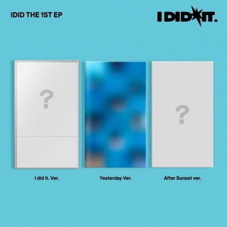 [SET] IDID 1st Mini Album - I did it (SET Ver.) 3CD_177104.jpg