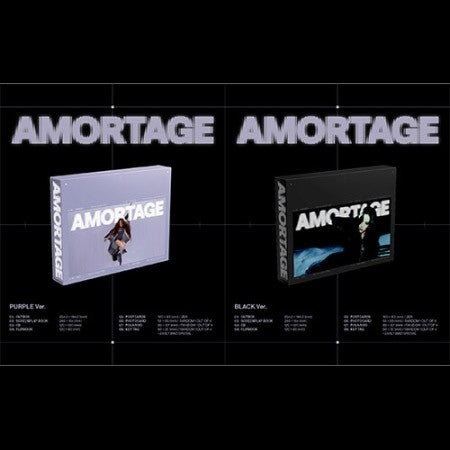 [SET] JISOO Mini Album - AMORTAGE (SET Ver.) 2CD_169468.jpg