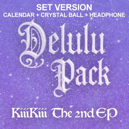 [SET] KIIIKIII 2nd EP Album - DELULU PACK (SET Ver.) 3CD_184816.jpg