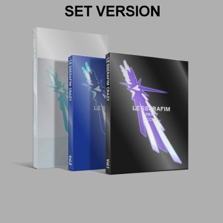 [SET] LE SSERAFIM 4th Mini Album - CRAZY (SET Ver.) 3CD_162551.jpg