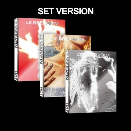 [SET] LE SSERAFIM 5th Mini Album - HOT (SET Ver.) 3CD_170569.jpg