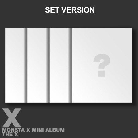 [SET] MONSTA X 13th Mini Album - THE X (SET Ver.) 4CD_177401.jpg