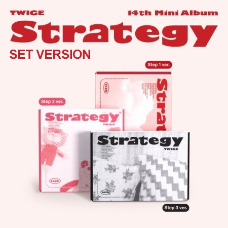 [SET] TWICE 14th Mini Album - STRATEGY (SET Ver.) 3CD + 3Poster_166989.jpg