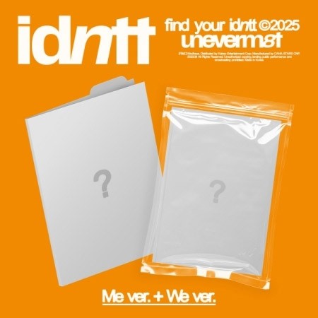 [SET] idntt 1st Mini Album - unevermet (SET Ver.) 2CD_177165.jpg