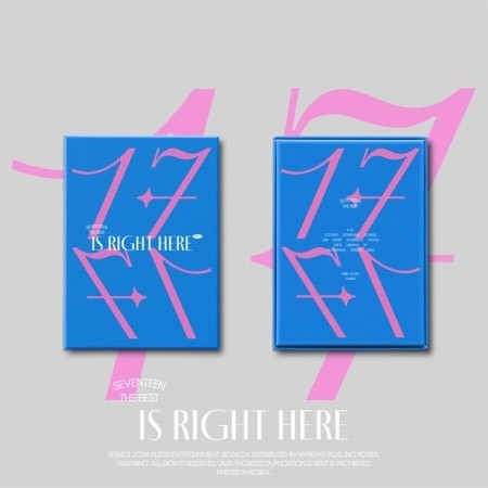 SEVENTEEN BEST Album - 17 IS RIGHT HERE (DEAR Ver.) CD_156899.jpg