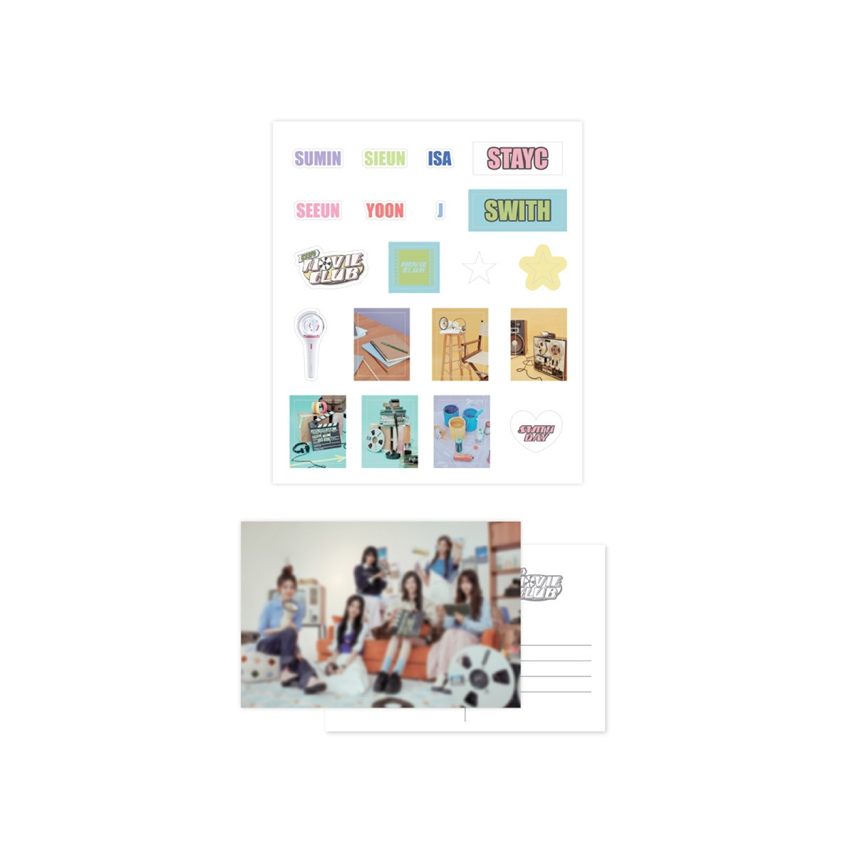 STAYC MOVIE CLUB Goods - DIARY DECO STICKER & POSTCARD_163055.jpg