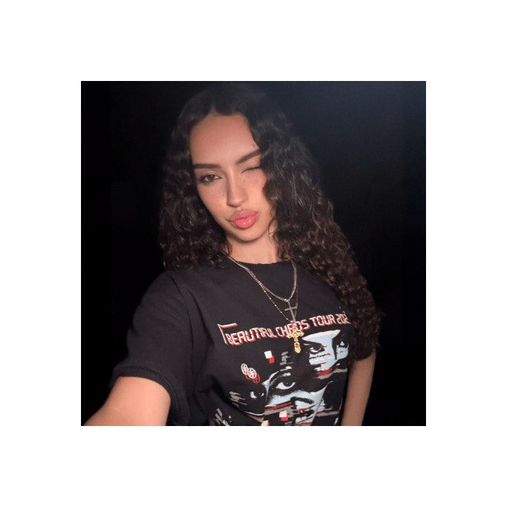 [Pre Order] KATSEYE THE BEAUTIFUL CHAOS Goods - Distressed S/S T-shirt_181964.jpg