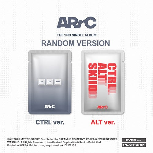 [Smart Album] ARrC 2nd Single Album - CTRL+ALT+SKIID (Random Ver.)_181818.jpg