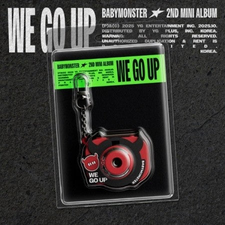 [Smart Album] BABYMONSTER 2nd Mini Album - WE GO UP MINI BEAM KEYRING Ver._179879.jpg