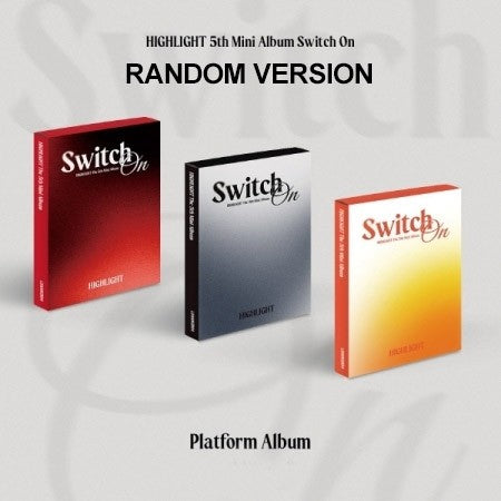 [Smart Album] HIGHLIGHT 5th Mini Album - Switch On (Random Ver.) Platform Album Ver._155532.jpg