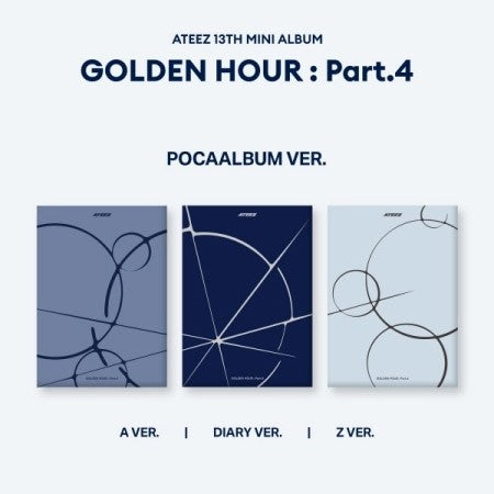 [Smart Album][SET] ATEEZ 13th Mini Album - GOLDEN HOUR : Part.4 (SET Ver.) 3POCAALBUM VER._185057.jpg