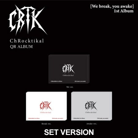 [Smart Album][SET] ChRocktikal 1st Album - We break, you awake (SET Ver.) 3QR ALBUM_185470.jpg