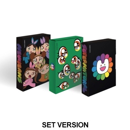 [Smart Album][SET] NewJeans Single Album - [Supernatural] NJ X MURAKAMI (SET Ver.) 3Weverse Albums ver._158326.jpg