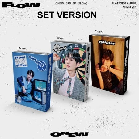 [Smart Album][SET] ONEW 3rd Mini Album - FLOW (SET Ver.) 3NEMO_163367.jpg
