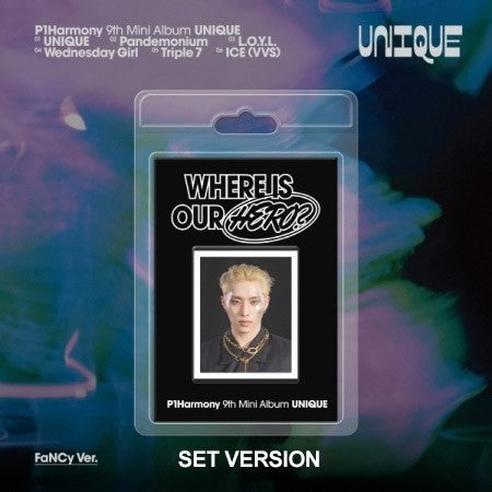 [Smart Album][SET] P1Harmony 9th Mini Album - UNIQUE (SET Ver.) 6FANCY VER._186561.jpg