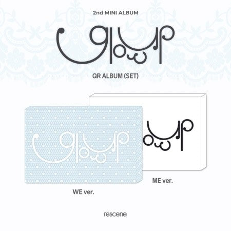 [Smart Album][SET] RESCENE 2nd Mini Album - Glow Up (SET VER.) 2QR ALBUM_169720.jpg