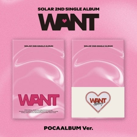 [Smart Album] SOLAR 2nd Single Album - WANT (POCA ALBUM Ver.)_171398.jpg