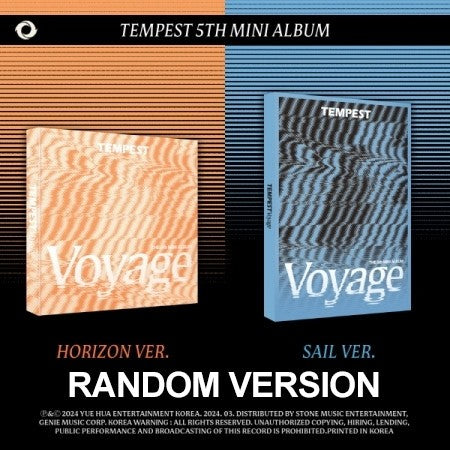 TEMPEST 5th Mini Album - Voyage (Random Ver.) CD_155433.jpg