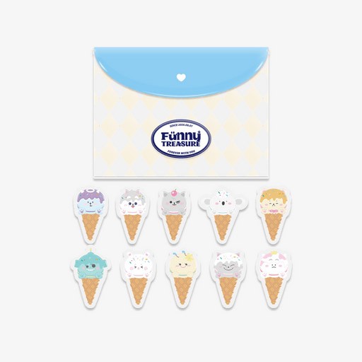 TREASURE FUNNYTREASURES2 Goods - MINI POUCH EPOXY STICKER PACK_154781.jpg