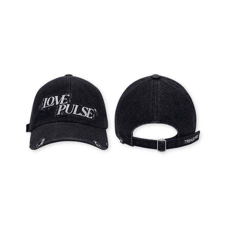 TREASURE LOVEPULSE Goods - DAMAGED APPLIQUE BALLCAP_179395.jpg