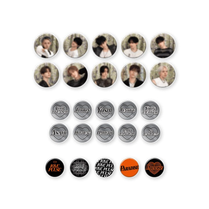 TREASURE LOVEPULSE Goods - PIN BUTTON SET_179390.jpg