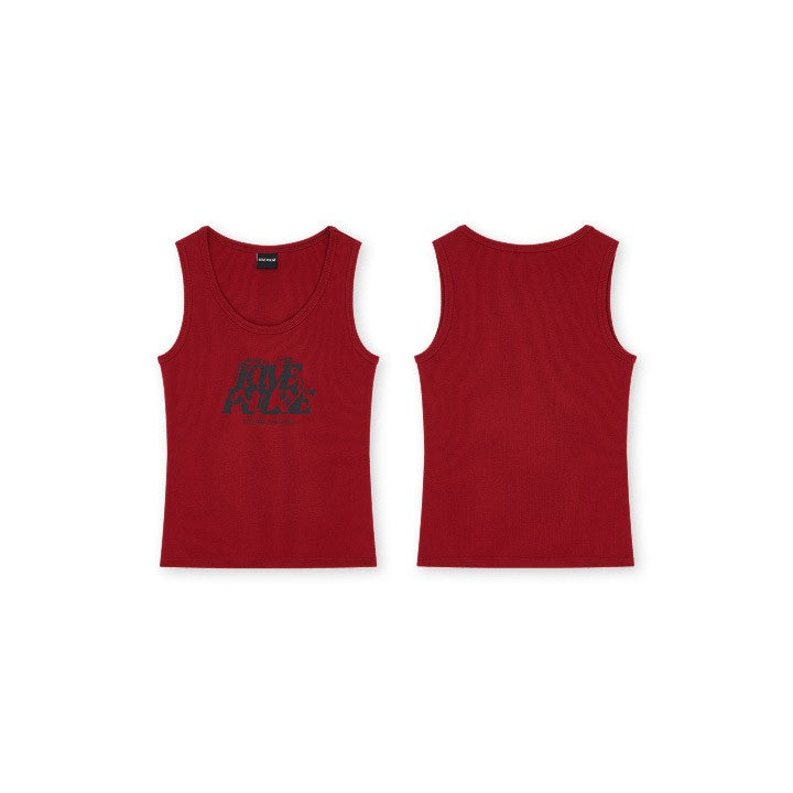 TREASURE LOVEPULSE Goods - TANK TOP_RED_179396.jpg