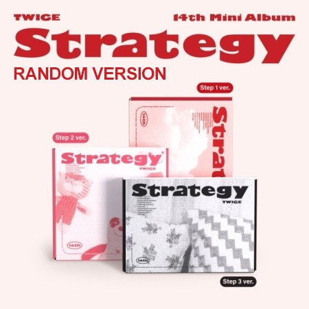 TWICE 14th Mini Album - STRATEGY (Random Ver.) CD + Poster_166988.jpg