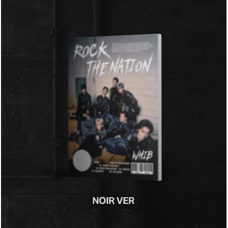 WHIB 1st Mini Album - ROCK THE NATION (NOIR Ver.) CD_185278.jpg