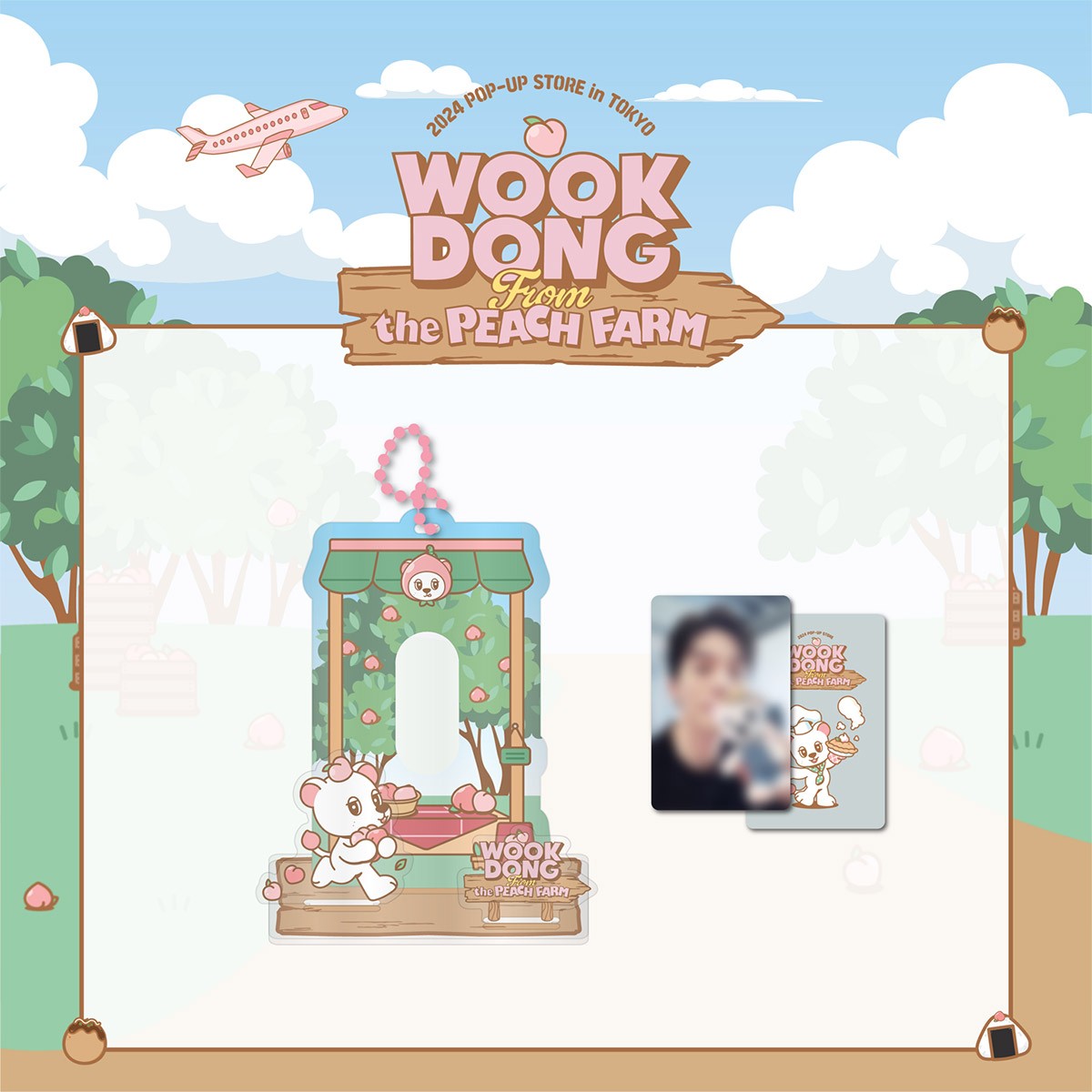 WOOKDONG From the PEACH FARM in TOKYO Goods - PHOTOCARD HOLDER STAND_166780.jpg