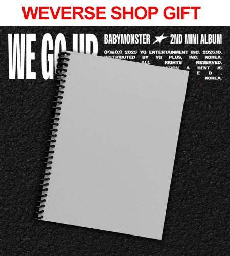 [Weverse Shop Gift] BABYMONSTER 2nd Mini Album - WE GO UP (GO Ver.) CD_179618.jpg