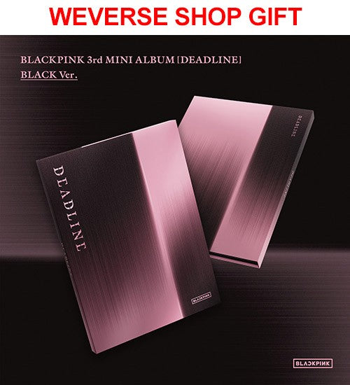 [Weverse Shop Gift] BLACKPINK 3rd Mini Album - DEADLINE (BLACK Ver.) CD_185176.jpg