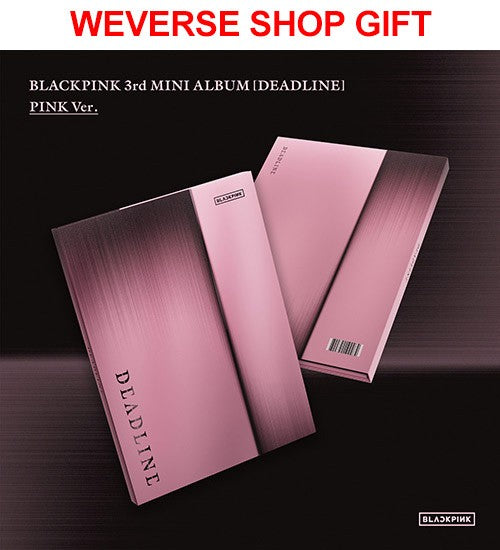 [Weverse Shop Gift] BLACKPINK 3rd Mini Album - DEADLINE (PINK Ver.) CD_185177.jpg