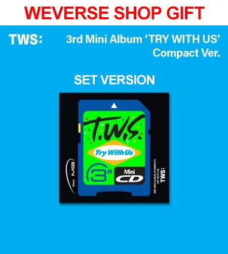 [Weverse Shop Gift][Compact][SET] TWS 3rd Mini Album - TRY WITH US (SET Ver.) 7CD_171951.jpg