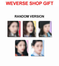 [Weverse Shop Gift][GLLIT][SET] ILLIT 3rd Mini Album - bomb (SET Ver.) 5CD