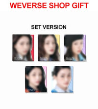 [Weverse Shop Gift][GLLIT][SET] ILLIT 3rd Mini Album - bomb (SET Ver.) 5CD