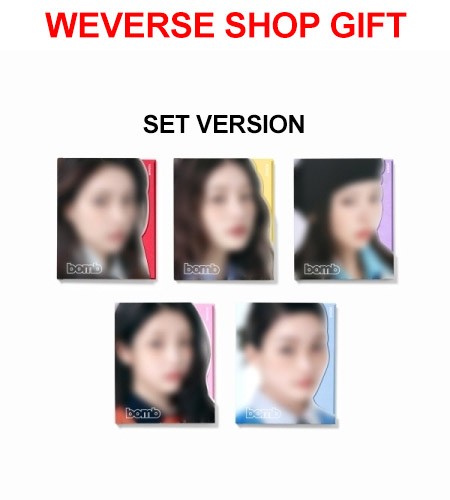[Weverse Shop Gift][GLLIT][SET] ILLIT 3rd Mini Album - bomb (SET Ver.) 5CD_174015.jpg