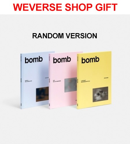 [Weverse Shop Gift] ILLIT 3rd Mini Album - bomb (Random Ver.) CD_174012.jpg