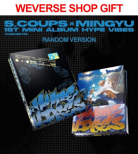 [Weverse Shop Gift] S.COUPS x MINGYU 1st Mini Album - HYPE VIBES (Random Ver.) CD_179123.jpg