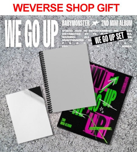 [Weverse Shop Gift][SET] BABYMONSTER 2nd Mini Album - WE GO UP (SET Ver.) 3CD_179621.jpg
