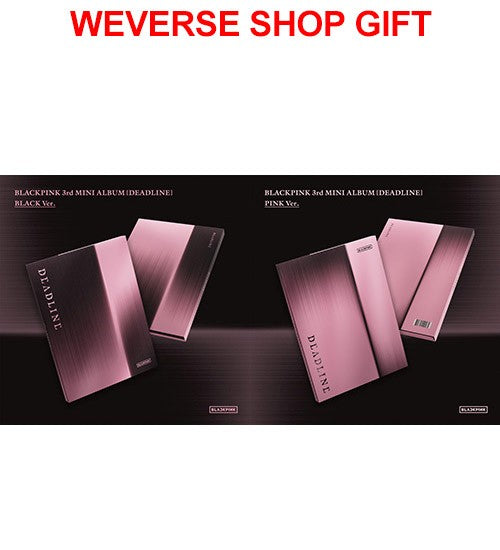 [Weverse Shop Gift][SET] BLACKPINK 3rd Mini Album - DEADLINE (2SET Ver.) 2CD_185178.jpg