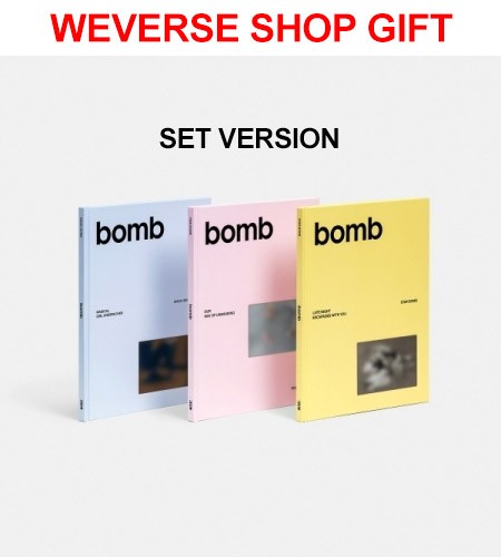 [Weverse Shop Gift][SET] ILLIT 3rd Mini Album - bomb (SET Ver.) 3CD_174013.jpg