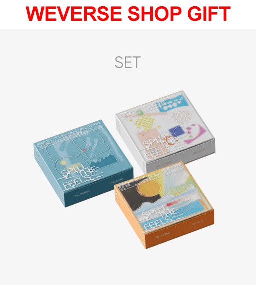 [Weverse Shop Gift][SET] SEVENTEEN 12th Mini Album - SPILL THE FEELS (SET Ver.) 3CD_163971.jpg