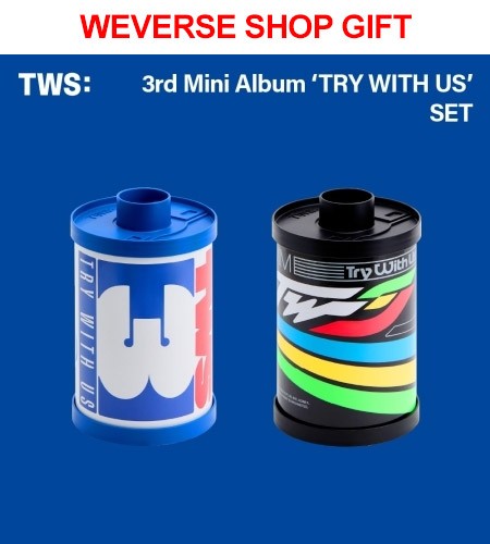 [Weverse Shop Gift][SET] TWS 3rd Mini Album - TRY WITH US (SET Ver.) 2CD_171490.jpg