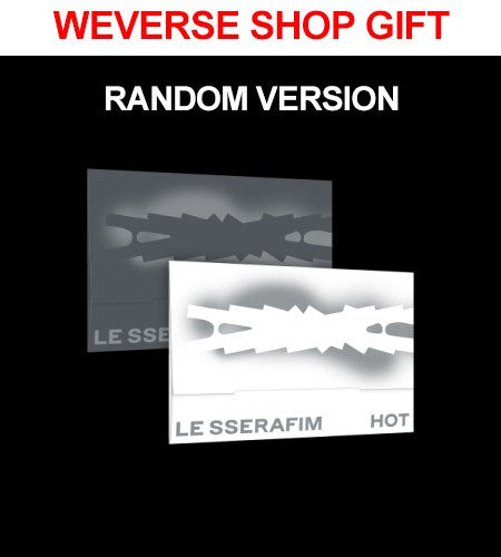[Weverse Shop Gift][Smart Album] LE SSERAFIM 5th Mini Album - HOT (Random Ver.) Weverse Albums ver._170578.jpg