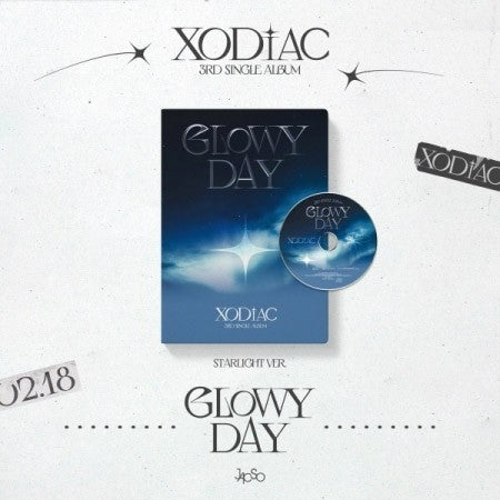 XODIAC 3rd Single Album - GLOWY DAY (STARLIGHT Ver.) CD_169607.jpg