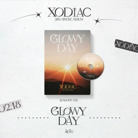 XODIAC 3rd Single Album - GLOWY DAY (SUNLIGHT Ver.) CD_169609.jpg