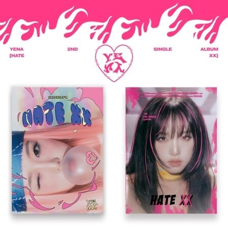 YENA 2nd Single Album - HATE XX (Random Ver.) CD_153533.jpg